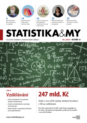 titulní strana časopisu Statistika&My 03/2020