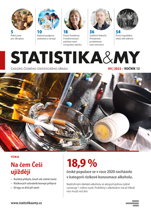 titulní strana časopisu Statistika&My 04/2022