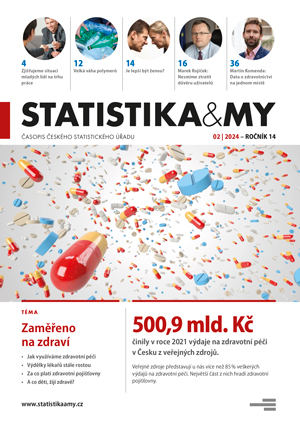 titulní strana časopisu Statistika&My 02/2024